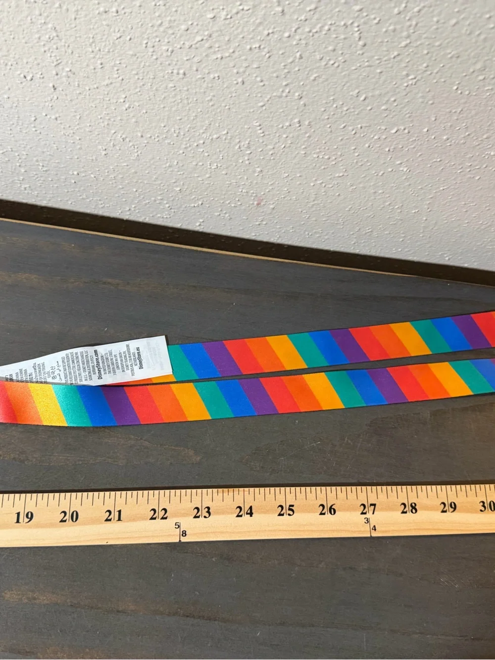 Disney Pins Mickey Mouse Rainbow Revisable Lanyard NWT 🆕